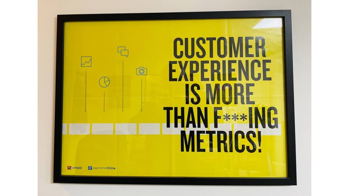 Customer experience is more than effing metrics!